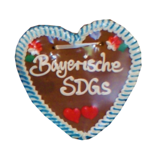 Das Bayrische SDG Oktoberfestherz Foto: Annika Althoff