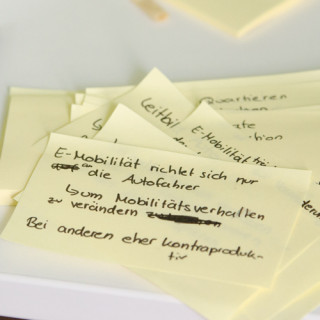 Workshop zum Thema Mobilitätsformen