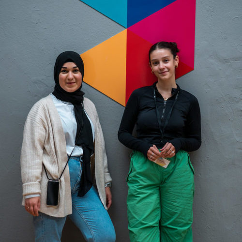 Hatice Kahraman und Dina Bogdanski