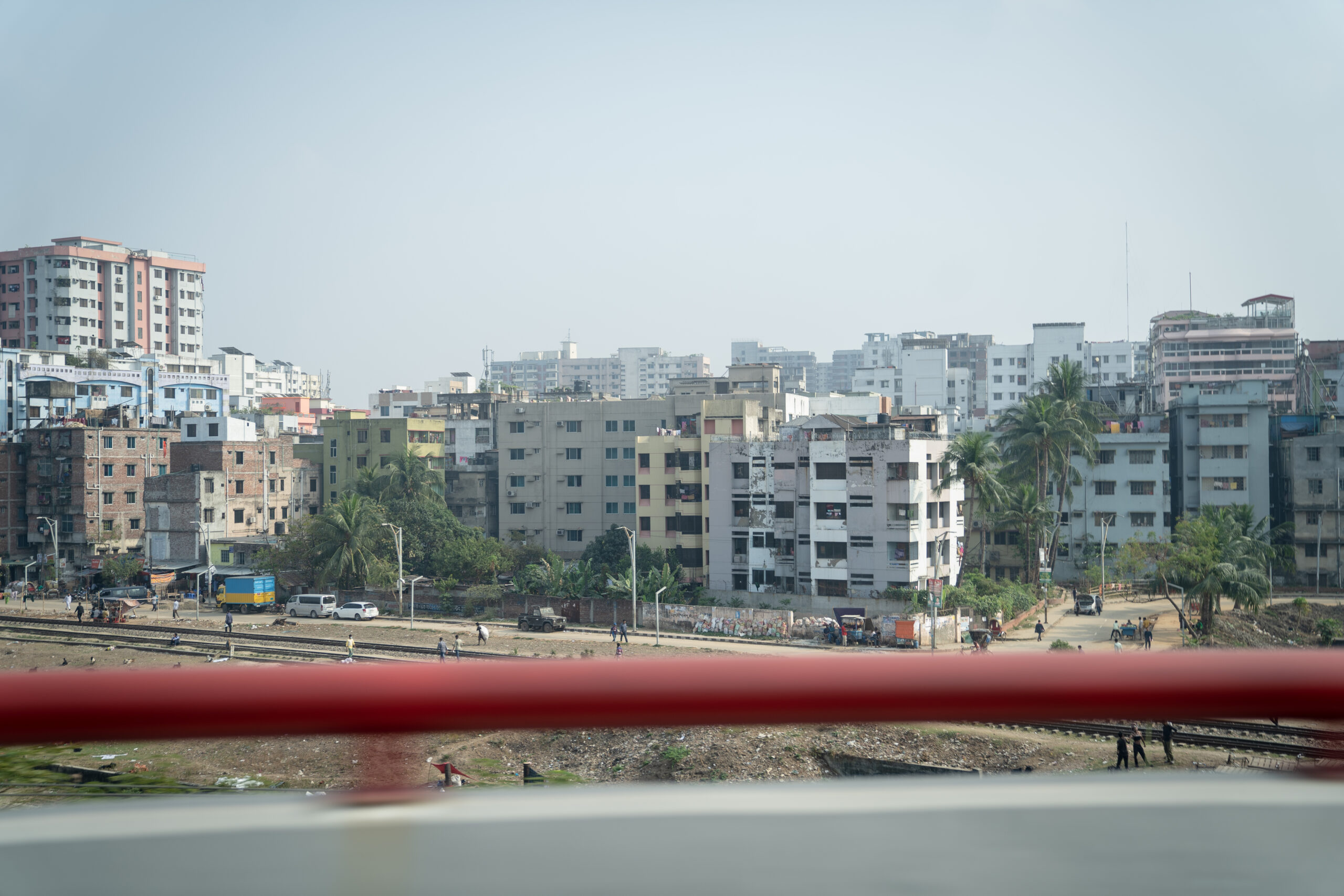 Blick über die Hauptstadt von Bangladesch, Dhaka